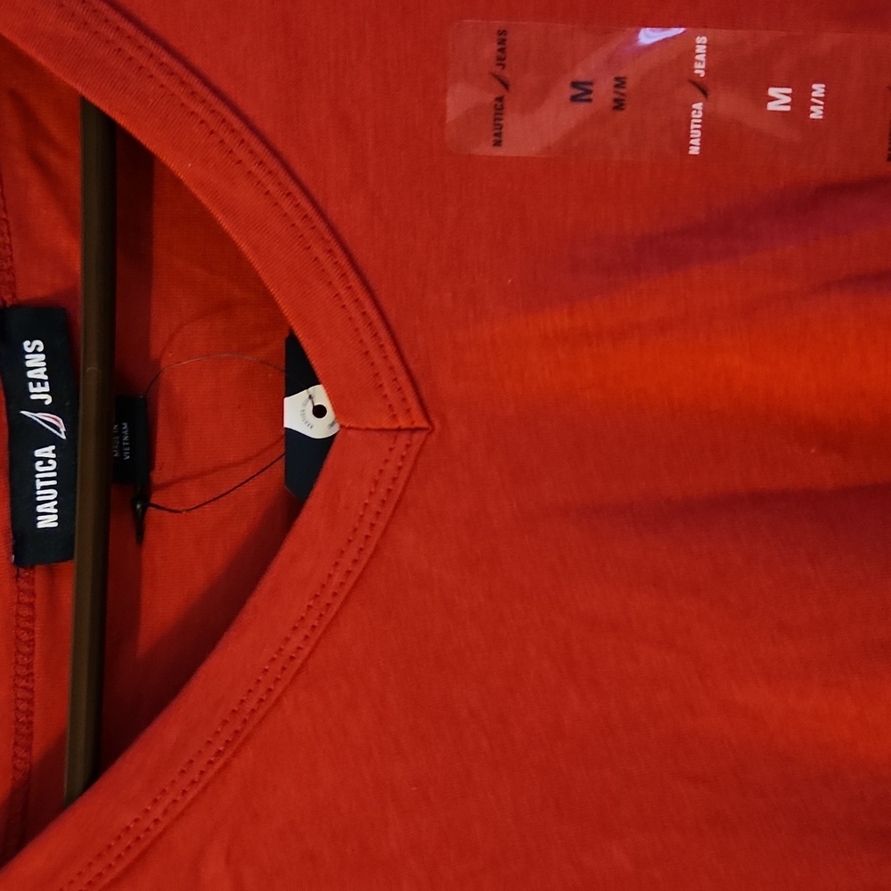 Red Women's Top, Nautica - Picture 2 of 3